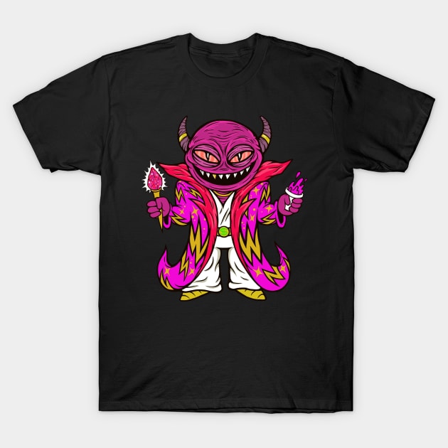 Disco King Codeine Demon T-Shirt by flynnryanart